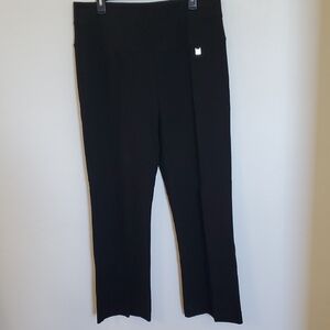 Anne Klein Black Pants Pull On Stretch XL